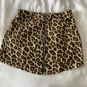 Cheetah skirt